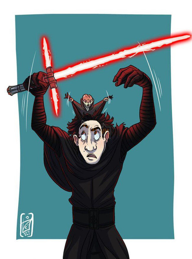 Khi các nhân vật của nhà Chuột rủ nhau tới vũ trụ Star Wars náo loạn - Ảnh 8.