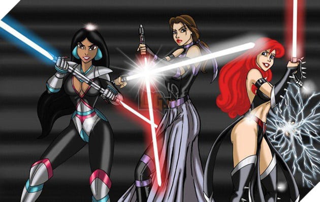 Khi các nhân vật của nhà Chuột rủ nhau tới vũ trụ Star Wars náo loạn - Ảnh 11.