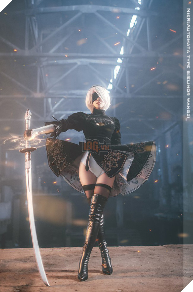 Bỏng mắt với cosplay về cô nàng 2B trong Nier: Automata - Ảnh 1. Bỏng mắt với cosplay về cô nàng 2B trong Nier: Automata - Ảnh 1.