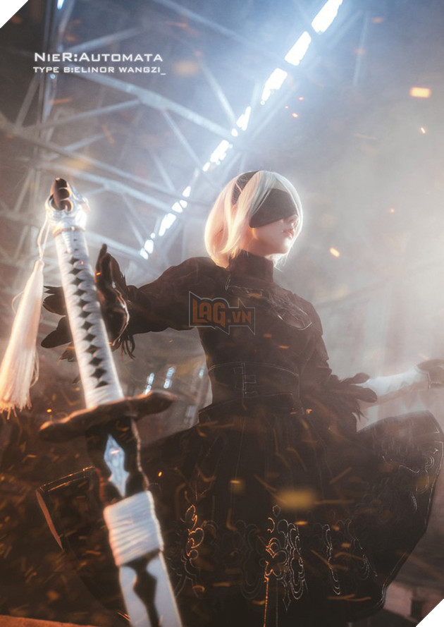 Bỏng mắt với cosplay về cô nàng 2B trong Nier: Automata - Ảnh 4. Bỏng mắt với cosplay về cô nàng 2B trong Nier: Automata - Ảnh 4.