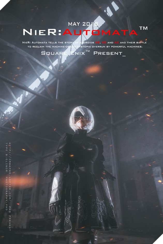 Bỏng mắt với cosplay về cô nàng 2B trong Nier: Automata - Ảnh 3. Bỏng mắt với cosplay về cô nàng 2B trong Nier: Automata - Ảnh 3.