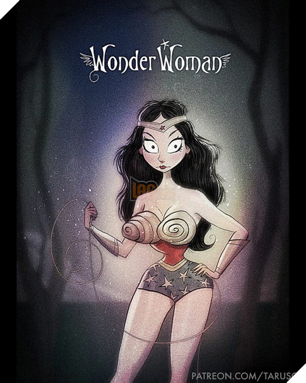 Các siêu anh hùng DC và Marvel được vẽ theo phong cách kì dị của Tim Burton thì sẽ như thế nào? - Ảnh 10. Các siêu anh hùng DC và Marvel được vẽ theo phong cách kì dị của Tim Burton thì sẽ như thế nào? - Ảnh 10.