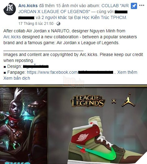 Chiêm ngưỡng bộ sưu tập giày kết hợp giữa Jordan và LMHT của anh chàng người Việt đang gây sốt trong cộng đồng Sneaker quốc tế - Ảnh 1.