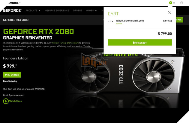Cách đặt trước RTX 2080, RTX 2080 Ti và RTX 2070 dễ dàng nhất. 3