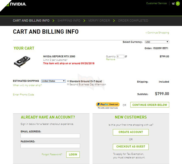 Cách đặt trước RTX 2080, RTX 2080 Ti và RTX 2070 dễ dàng nhất. 4