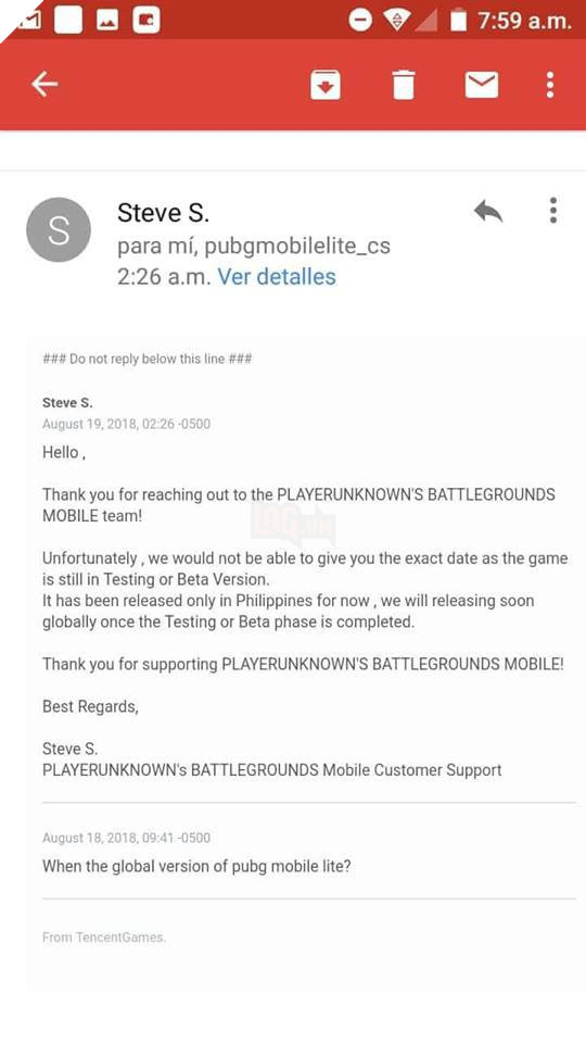 Tencent khẳng định PUBG Mobile Lite mới chỉ được test ở Philippines - Ảnh 2. Tencent khẳng định PUBG Mobile Lite mới chỉ được test ở Philippines - Ảnh 2.