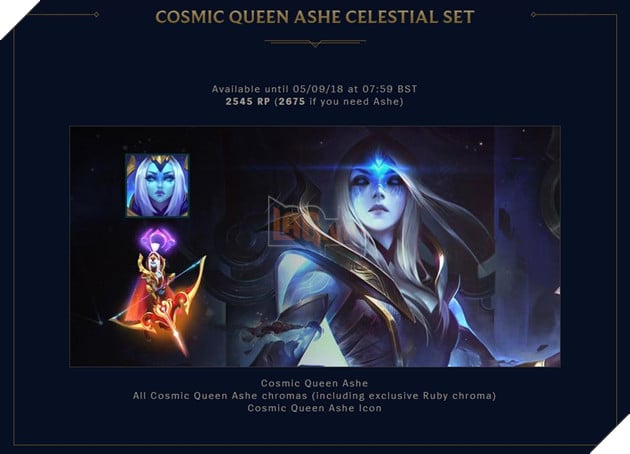 Chính thức ra mắt bộ trang phục Vũ trụ cho Ashe, Lulu và Xin Zhao đẹp rạng ngời khiến túi tiền của bạn bị biến mất 3