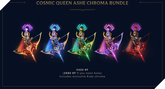 Chính thức ra mắt bộ trang phục Vũ trụ cho Ashe, Lulu và Xin Zhao đẹp rạng ngời khiến túi tiền của bạn bị biến mất 4