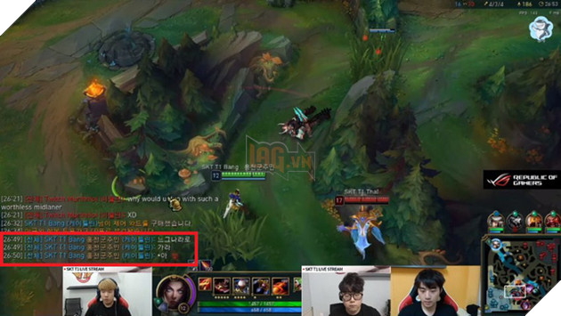 LMHT: Đồng đội bị phỉ báng, SKT Bang buột miệng chửi thề với anti-fan ngay trên Stream - Ảnh 3.