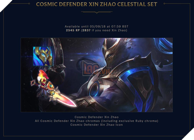 Chính thức ra mắt bộ trang phục Vũ trụ cho Ashe, Lulu và Xin Zhao đẹp rạng ngời khiến túi tiền của bạn bị biến mất 5