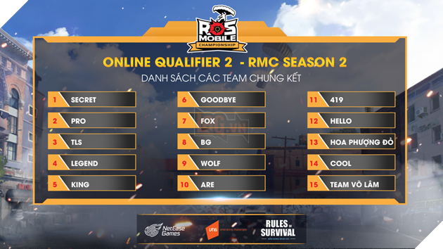 ROS Mobile Qualifier 2: Tranh tài chung kết kịch tính 19h ngày 24/8 4