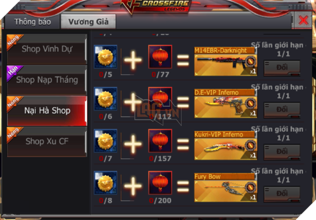 CFL: Nhận rương Rằm tháng 7, đèn lồng và gem miễn phí  8