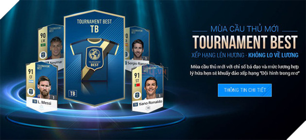 FIFA Online 4: Tournament Best đã có trên FIFA Online 4