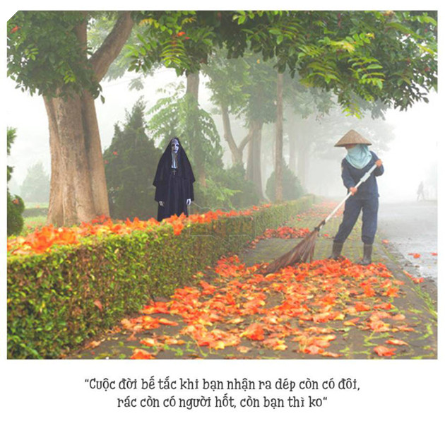 Tháng 7 cô hồn, nếu bạn bắt gặp ác quỷ Valak ngoài đời thực cũng không có gì lạ - Ảnh 1.