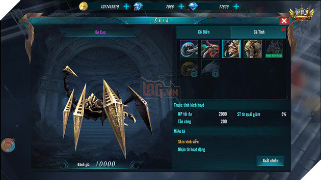 Cùng soi dàn thú cưỡi hoành tráng trong MU Strongest 9