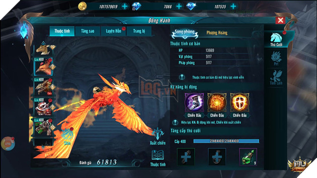 Cùng soi dàn thú cưỡi hoành tráng trong MU Strongest