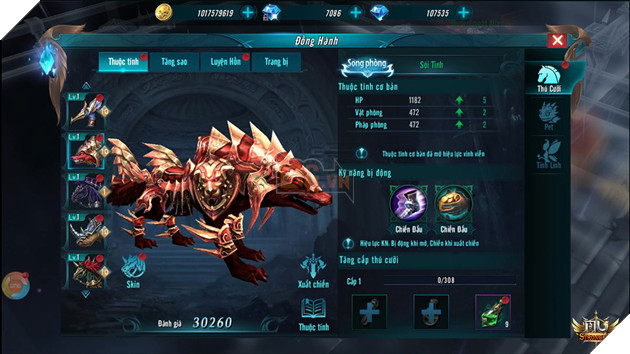 Cùng soi dàn thú cưỡi hoành tráng trong MU Strongest 2