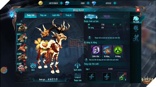 Cùng soi dàn thú cưỡi hoành tráng trong MU Strongest 5