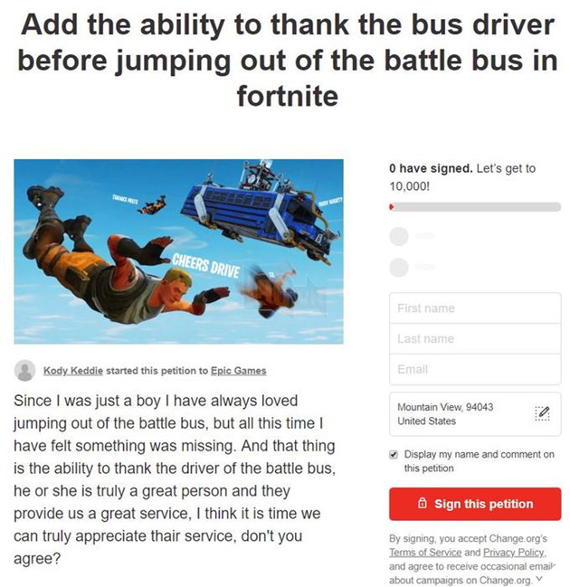 Fortnite chiều lòng game thủ, tung big update cho phép cảm ơn bác tài trước khi vào game 3