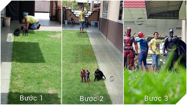 Thanh niên khoe ảnh chụp thân mật cùng cả dàn siêu anh hùng, còn cả gan sai Spiderman, Deadpool và Captain đi bọc đu đủ - Ảnh 2. Thanh niên khoe ảnh chụp thân mật cùng cả dàn siêu anh hùng, còn cả gan sai Spiderman, Deadpool và Captain đi bọc đu đủ - Ảnh 2.