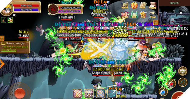 Còn có nhiều hoạt động, tính năng khác giúp bạn kiếm được bạc khóa trong game Làng Lá Phiêu Lưu Ký