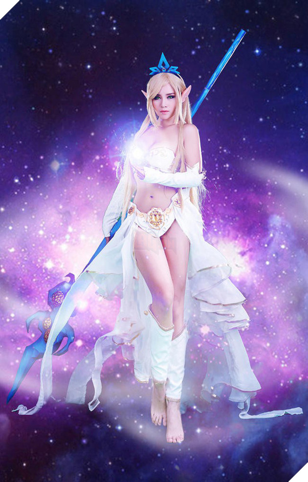 Cosplay Janna ngực khủng đốn tim fan Liên Minh Huyền Thoại - Ảnh 2.