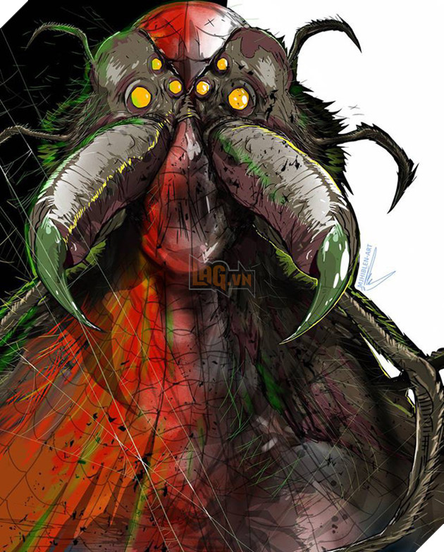 Sởn gai ốc khi nhìn thấy các siêu anh hùng phiên bản kinh dị tháng cô hồn - Ảnh 8.