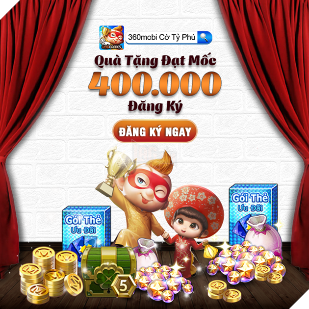 Tải ngay 360mobi Cờ Tỷ Phú phiên bản Open beta ngày 29/8 với nhiều Giftcode và phần quà hấp dẫn 2