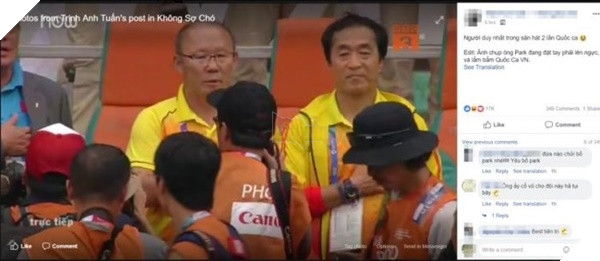 Hàn Quốc đại thắng, nhưng có 1 công dân Hàn cúi đầu buồn bã, ở lại sau cùng lặng lẽ cùng CĐV VN