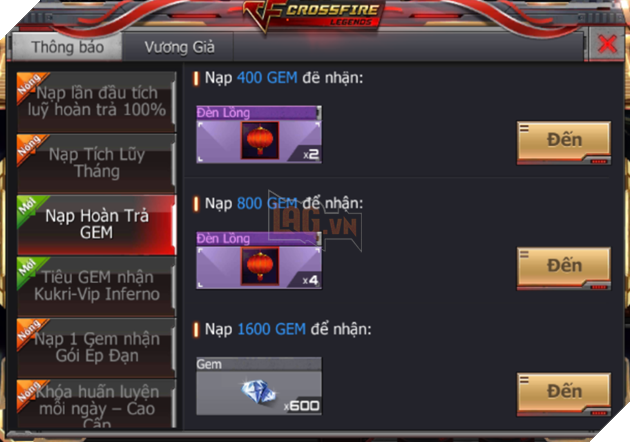 Xạ Thủ CFL tưng bừng nhận quà ngon vào cuối tháng 8 và đón ngay sự kiện 2 tháng 9 cực hấp dẫn 4