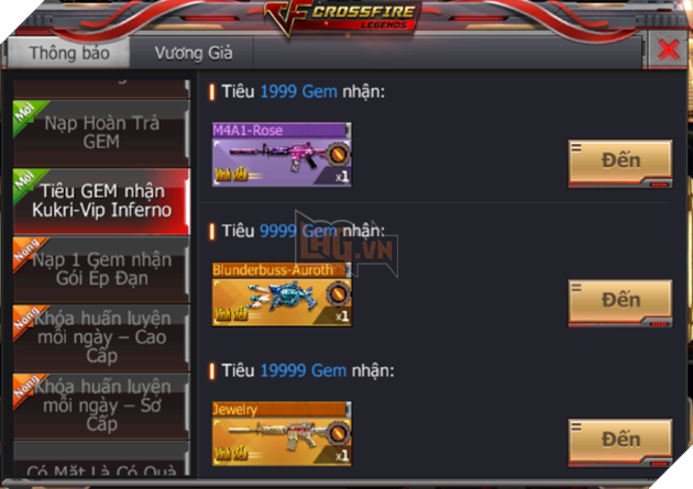 Xạ Thủ CFL tưng bừng nhận quà ngon vào cuối tháng 8 và đón ngay sự kiện 2 tháng 9 cực hấp dẫn 5