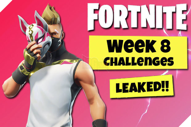 Fortnite: Hé lộ Challenge Tuần 8 trước giờ ra mắt