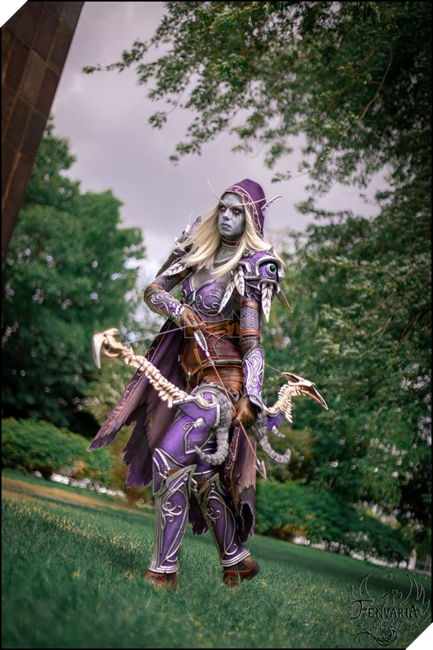 Chiêm ngưỡng bộ cosplay Sylvanas đầy thần thái trong World of Warcraft 4