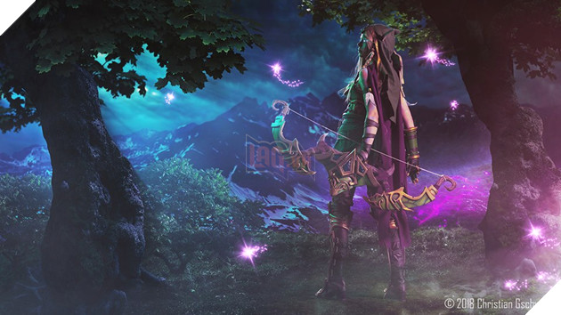 Chiêm ngưỡng bộ cosplay Sylvanas đầy thần thái trong World of Warcraft