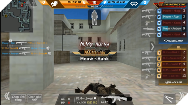 CF2L mùa 2 2018: CB Gaming, CR, Meow, Robot tranh tài bán kết vào 19h ngày 4/9 3