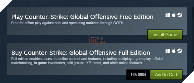 Counter-Strike: Global Offensive bất ngờ ra mắt phiên bản miễn phí, game thủ chờ gì mà không thử ngay? - Ảnh 2.