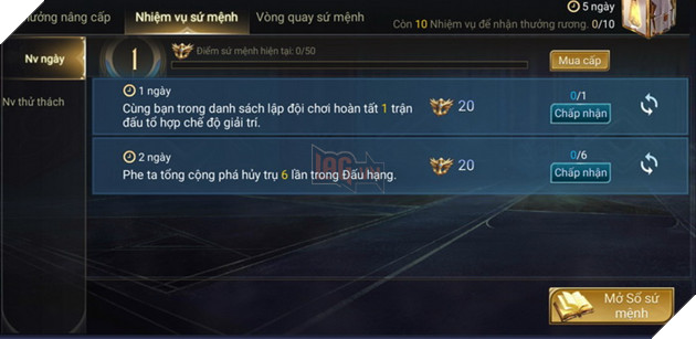 Liên Quân Mobile: Tính năng Sổ Sứ Mệnh đặc biệt sẽ ra mắt vào ngày mai 03/09 3