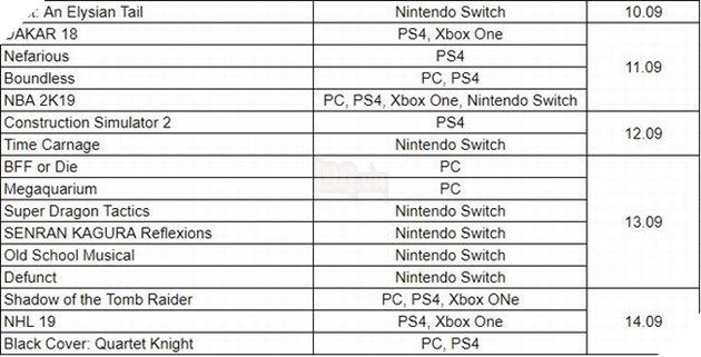 Tổng hợp toàn bộ game ra mắt trong tháng 9: Hàng loạt bom tấn đổ bộ 3