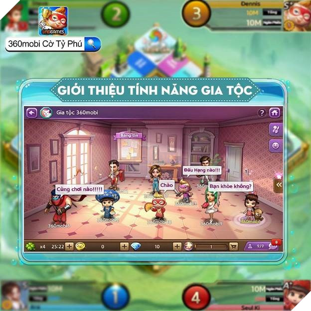 360mobi Cờ Tỷ Phú bất ngờ “leo top” ngay trong kỳ nghỉ lễ 6