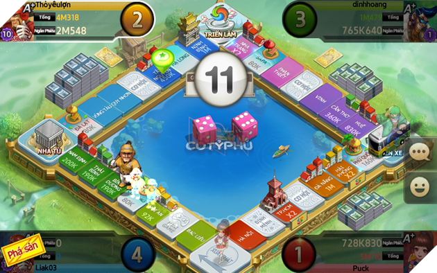 360mobi Cờ Tỷ Phú bất ngờ “leo top” ngay trong kỳ nghỉ lễ 7