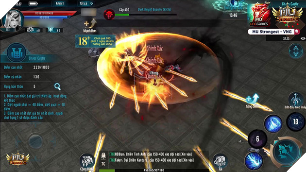 Phó bản tính năng không thể thiếu trong MU Strongest 3