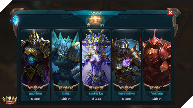 Phó bản tính năng không thể thiếu trong MU Strongest 6