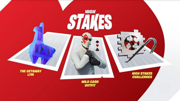 Fortnite: Sự kiện High Stakes và cách làm nhiệm vụ nhận quà giới hạn