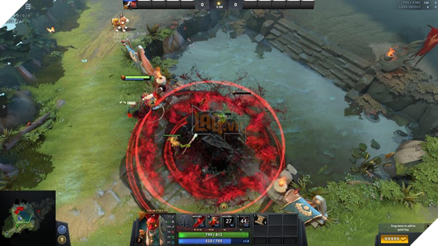A screenshot of Grimstoke's Ink Swell ability in Dota 2.