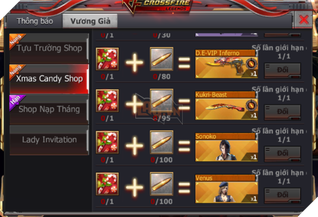 CrossFire Legends: Tháng 9 tựu trường nhận quà thả ga 12