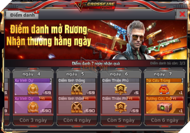CrossFire Legends: Tháng 9 tựu trường nhận quà thả ga 2