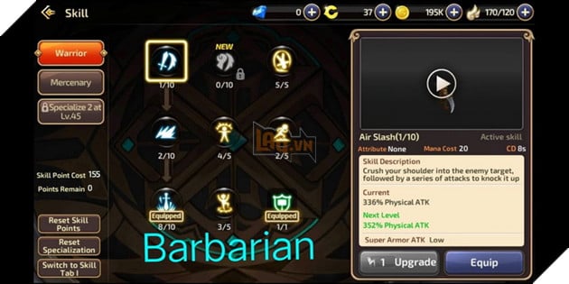 Dragon Nest Mobile: Hướng dẫn cách nâng điểm kĩ năng cho tất cả các class chi tiết nhất 3