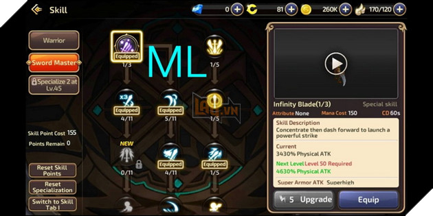 Dragon Nest Mobile: Hướng dẫn cách nâng điểm kĩ năng cho tất cả các class chi tiết nhất 13