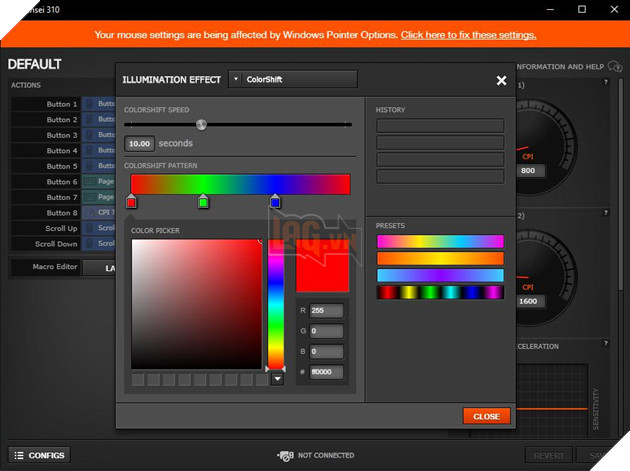 Review Steelseries Sensei 310 - chú chuột chơi game phù hợp với mọi đối tượng 12