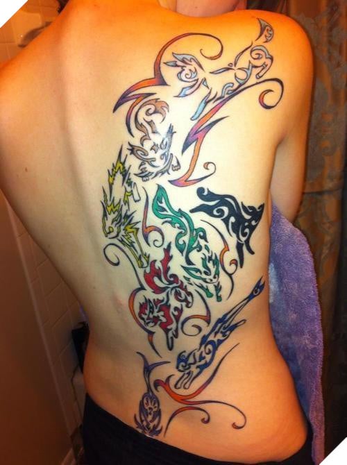 15 hình xăm đẹp mãn nhãn dành cho những người yêu thích Pokemon - Ảnh 12.